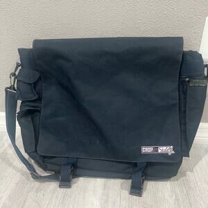 CROP IN STYLE JR. SCRAPBOOKING ORGANIZER CASE SHOULDER STRAP NAVY BLUE